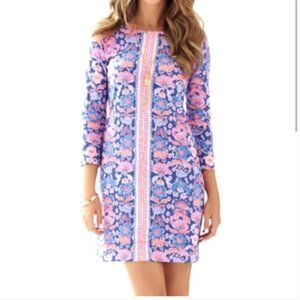Lilly Pulitzer Marlowe Boatneck T-Shirt Dress in 'Werk It'